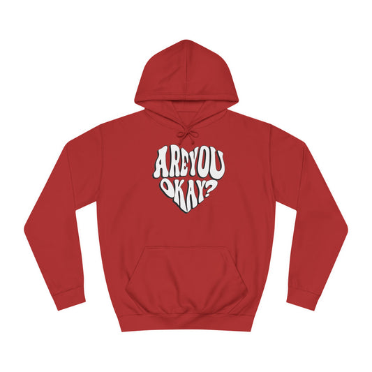 ARE YOU OKAY? Hoodie - Red